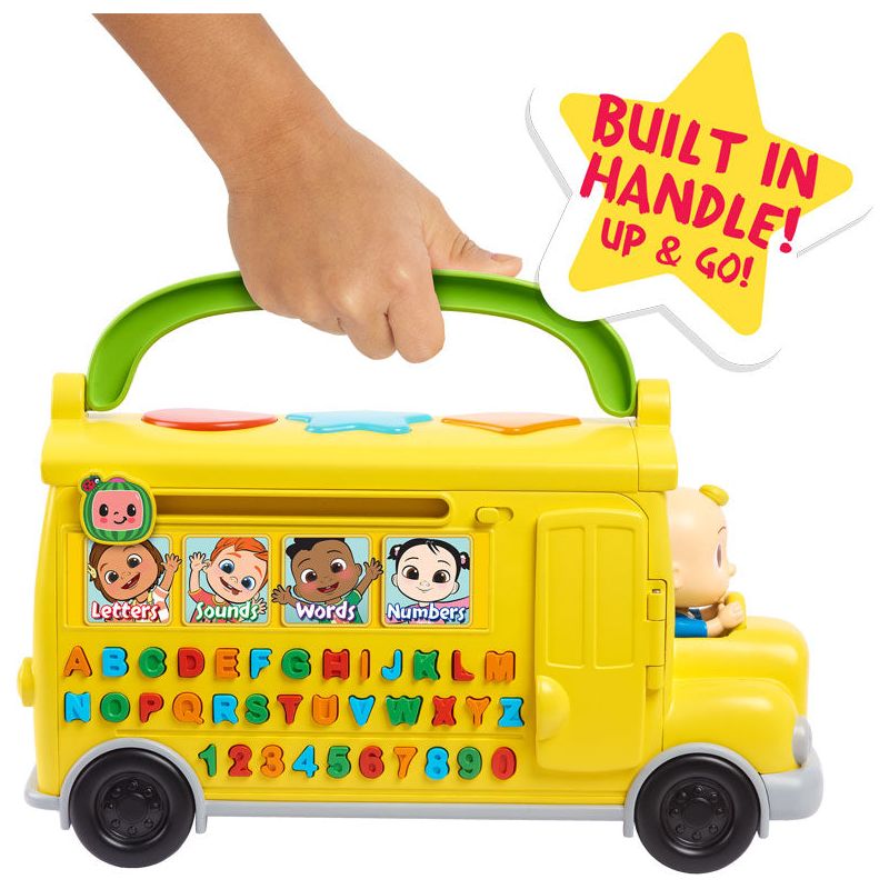 Cocomelon Learning Bus with Sound Yellow Age-3 Years & Above