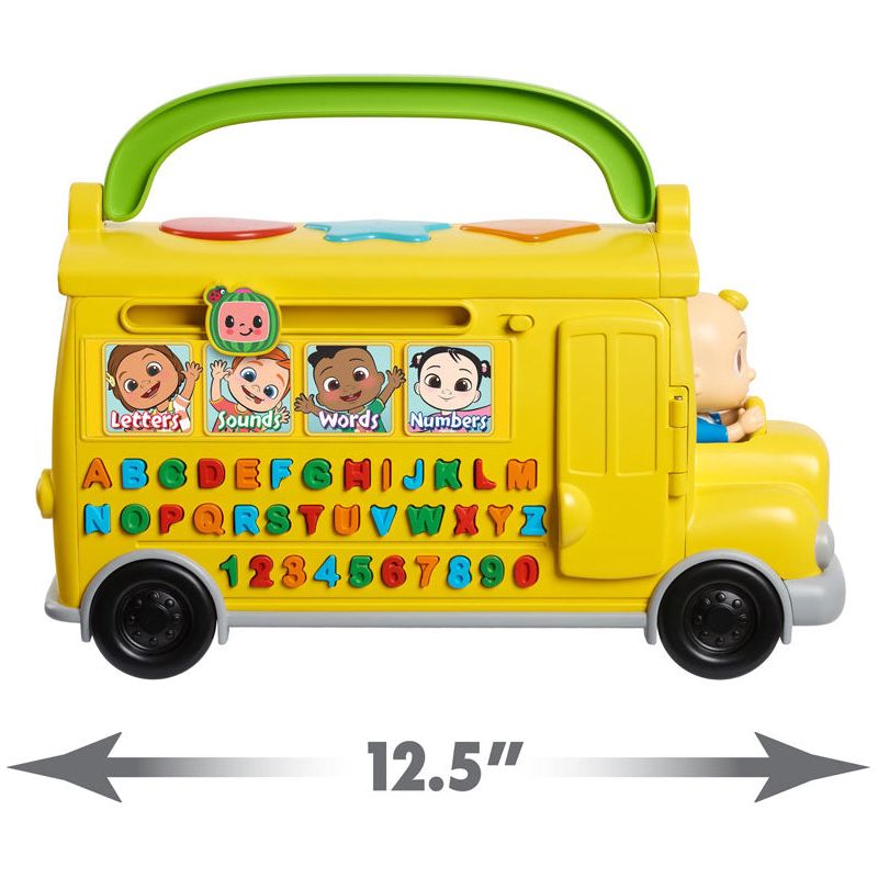 Cocomelon Learning Bus with Sound Yellow Age-3 Years & Above