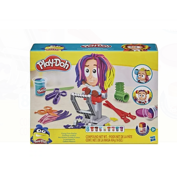Hasbro play-doh crazy cuts stylist hair salon 3Y+
