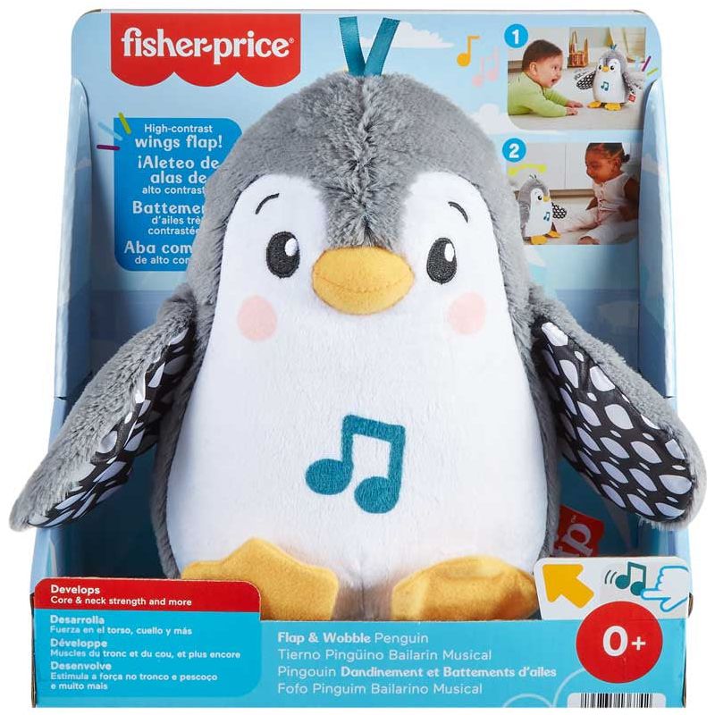 Fisher Price Flap N Wobble Penguin Age-Newborn & Above
