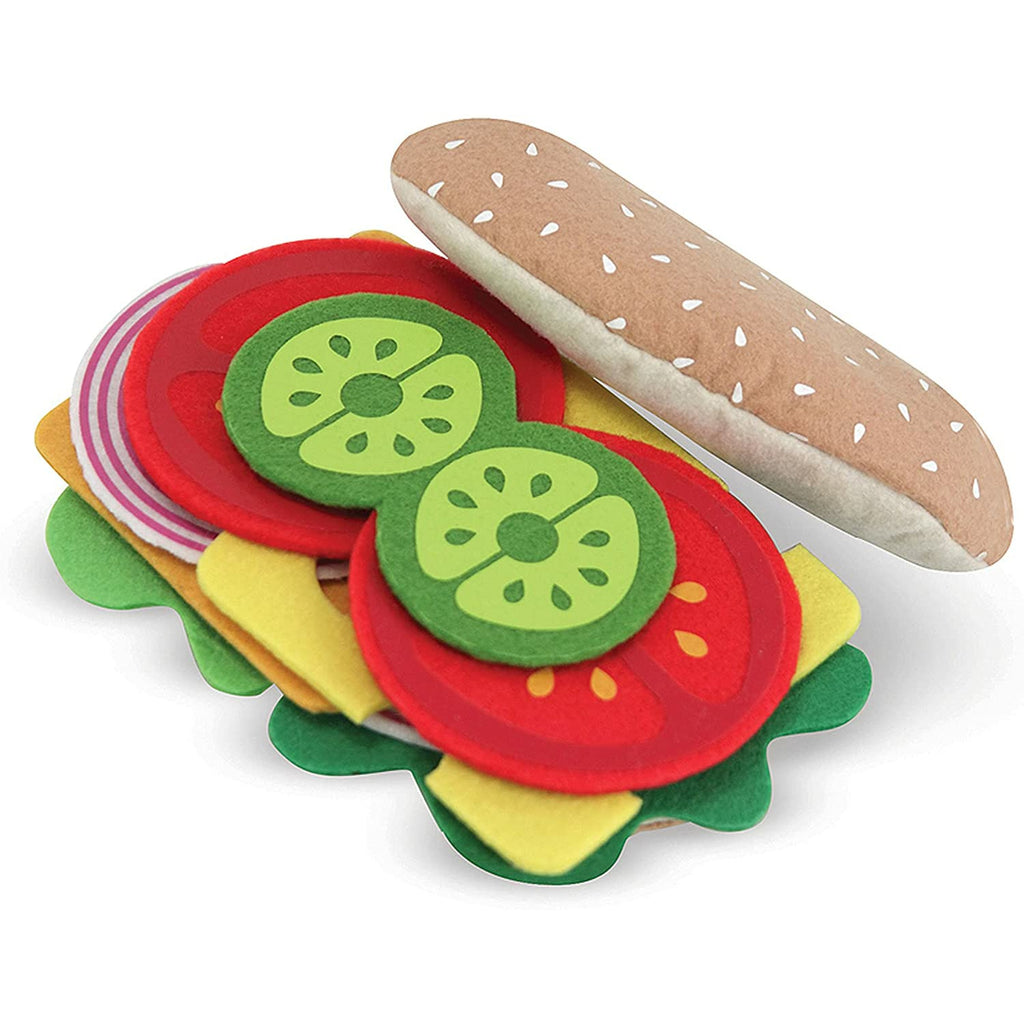 Melissa and Doug Felt Food Sandwich Set Age 3Y+