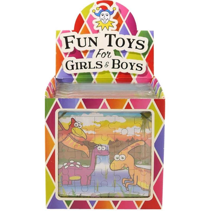 Fun Toys Dinosaur Kids Puzzle Assorted Age-3 Years & Above