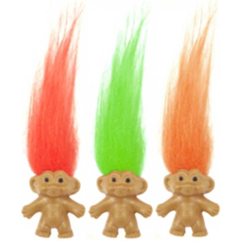 Fun Toys Troll 3.5Cm Figures Single Assorted Age-3 Years & Above