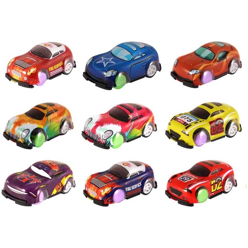 Fun Toys Car Pull Back 5.3Cm Assorted Pack Of 1 Age-3 Years & Above