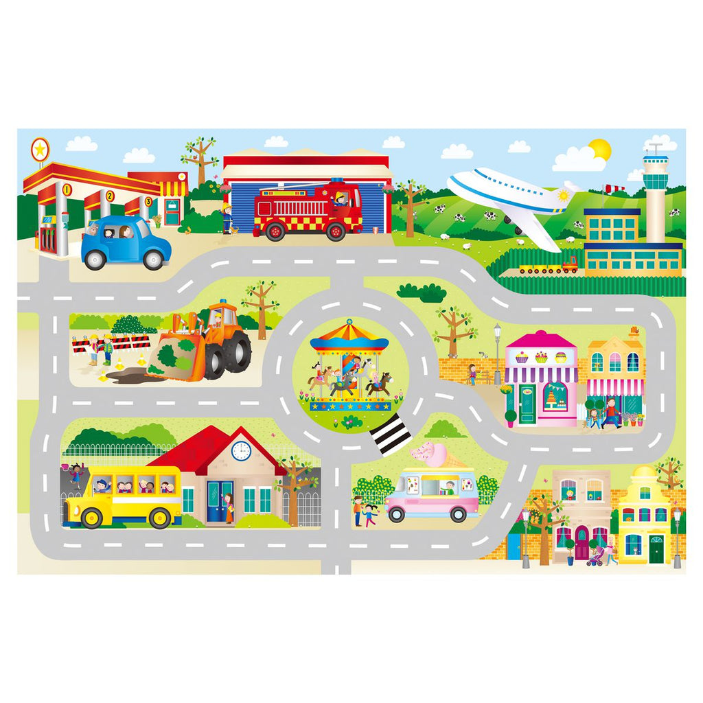 Galt Giant Floor Puzzle - Town 3Y+
