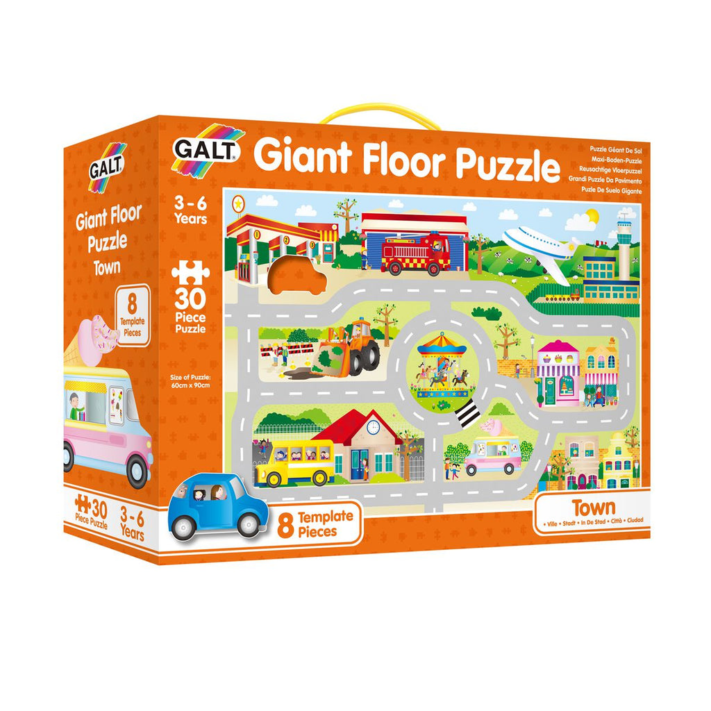 Galt Giant Floor Puzzle - Town 3Y+