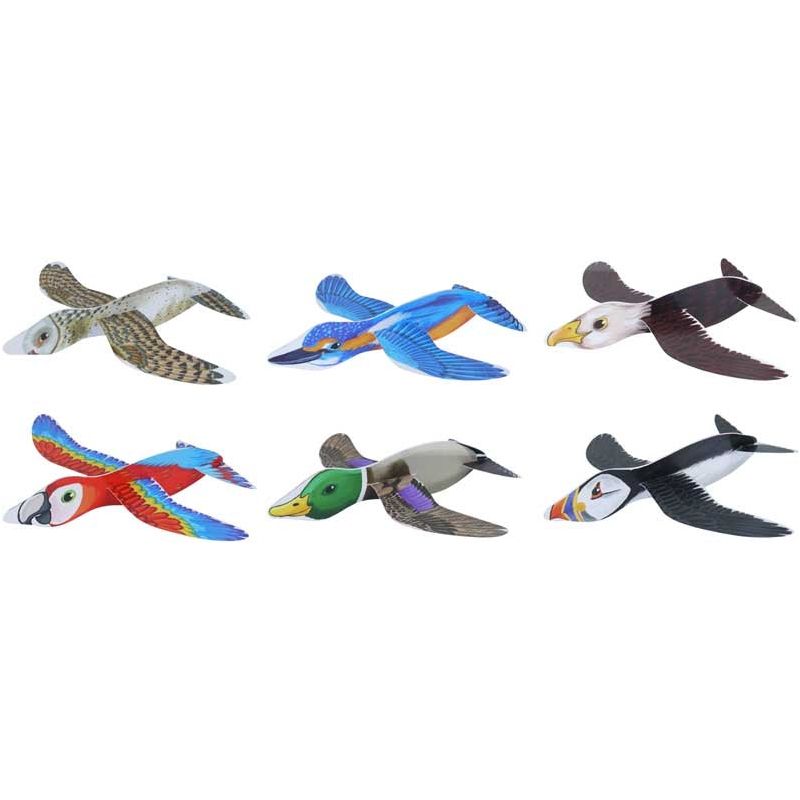 Pibi Birds Glider Plane 16 Cm Assorted Pack of 1 Age-3 Years & Above