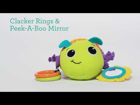Infantino Hug N Tug Musical Bug Multicolor Age- Newborn & Above