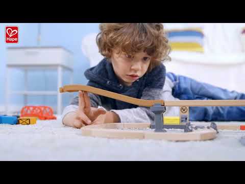 Hape Railway Bucket-Builder-Set Multicolor Age- 3 Years & Above