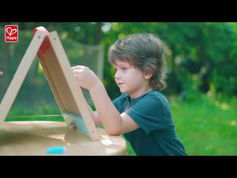 Hape Store & Go Easel Multicolor Age- 3 Years & Above