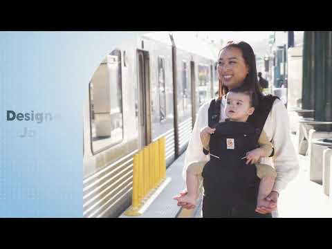 Ergobaby Omni Breeze Pink Quartz Baby Carrier Age-Newborn & Above (Holds Upto 20.4 Kg)