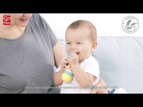 Hape Baby-To-Toddler Sensory Rattle Gift Set Multicolor Age-Newborn & Above