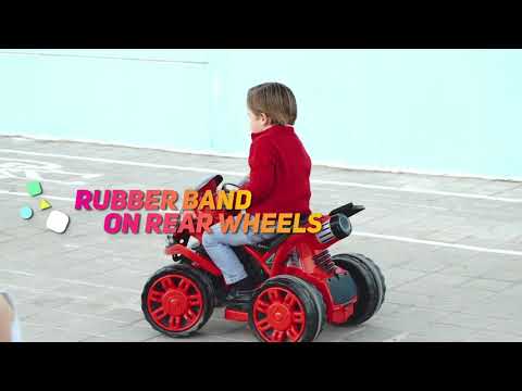 Injusa Quad The Beast 12V Red Age-24 Months & Above