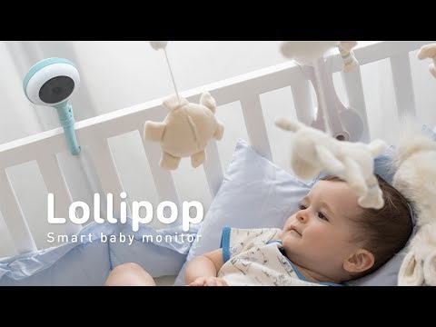 Lollipop HD WIFI Video Baby Monitor Pistachio Age- Newborn & Above