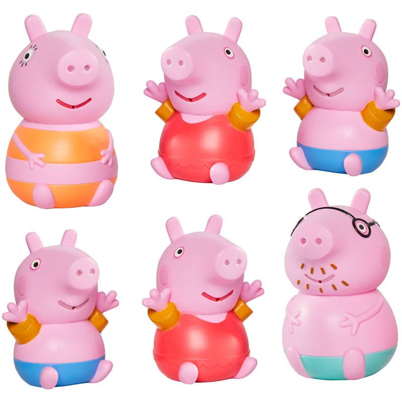 Peppa Pig Family Squirters Bath Toys Pack Of 3 Age-18 Months & Above