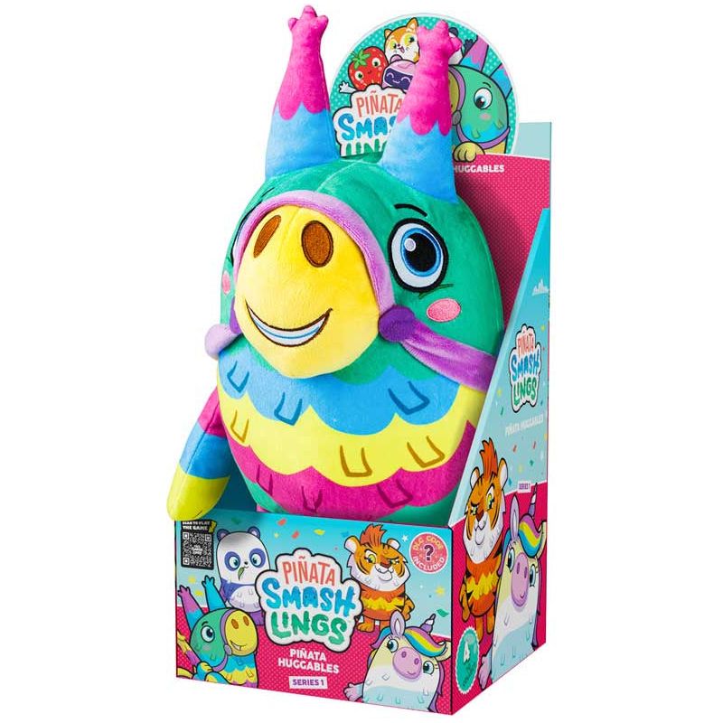 Pinata Huggable Smashlings Plush-Dazzle Donkey 30Cm Age-Newborn & Above