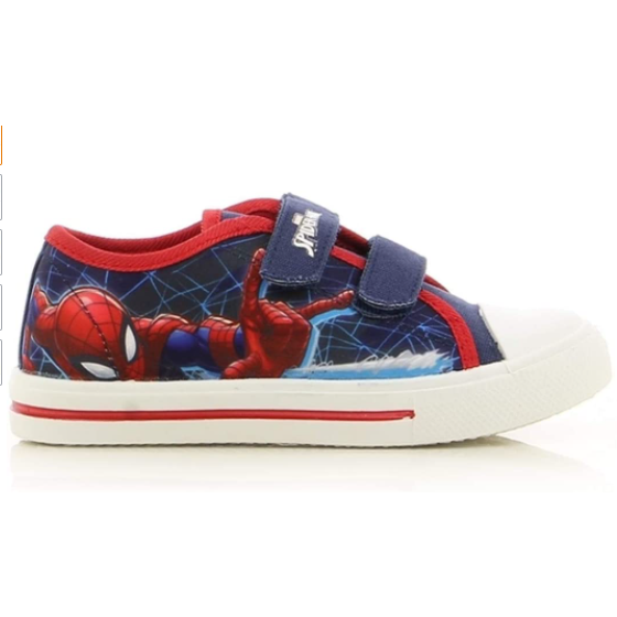 Marvel Spiderman Boys Sneakers Navy