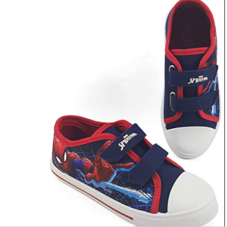 Marvel Spiderman Boys Sneakers Navy