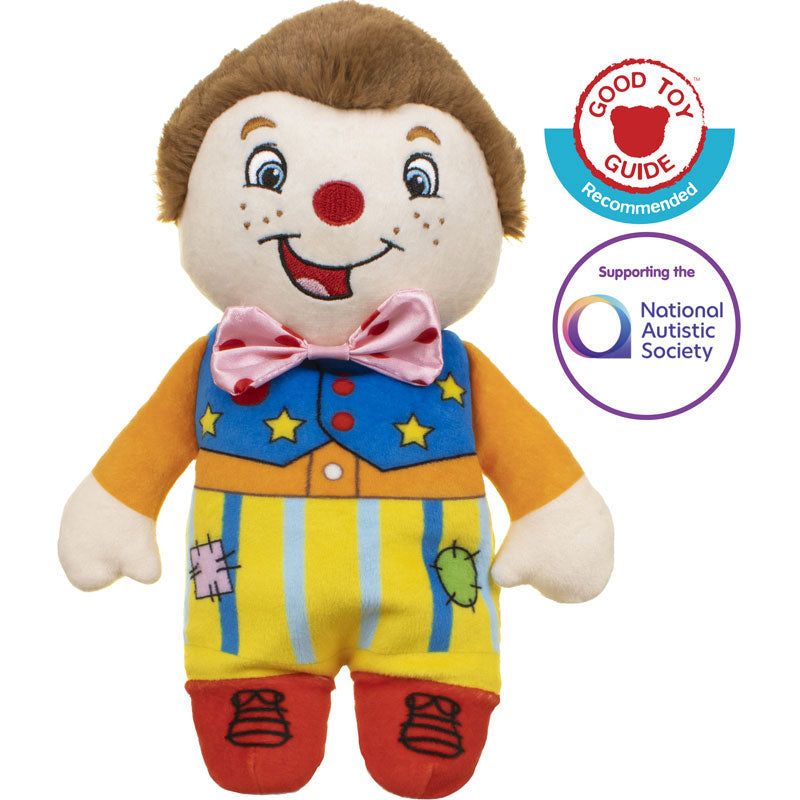 Pibi Super Soft Mr Tumble Sensory Soft Toy - Swing Ticket Age-Newborn & Above