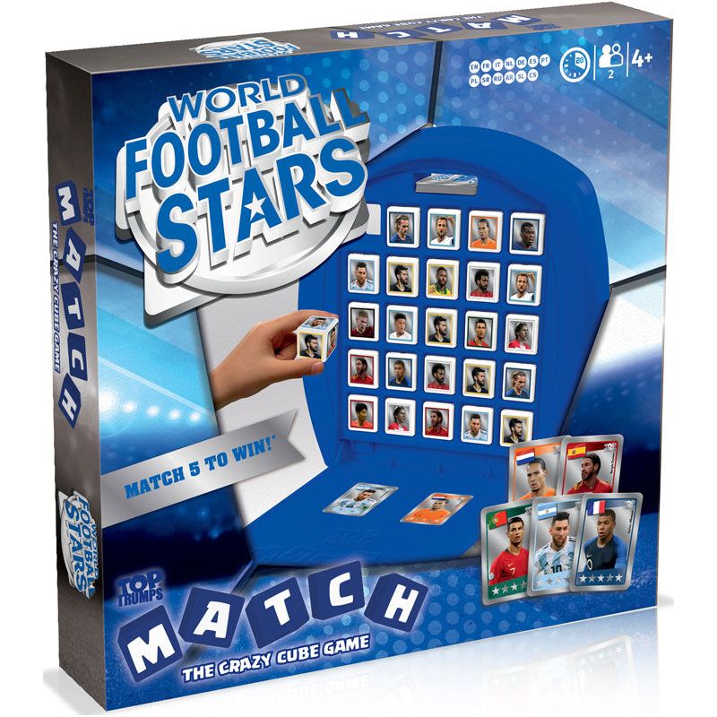 Top Trumps Match World Football Stars Blue Age-4 Years & Above