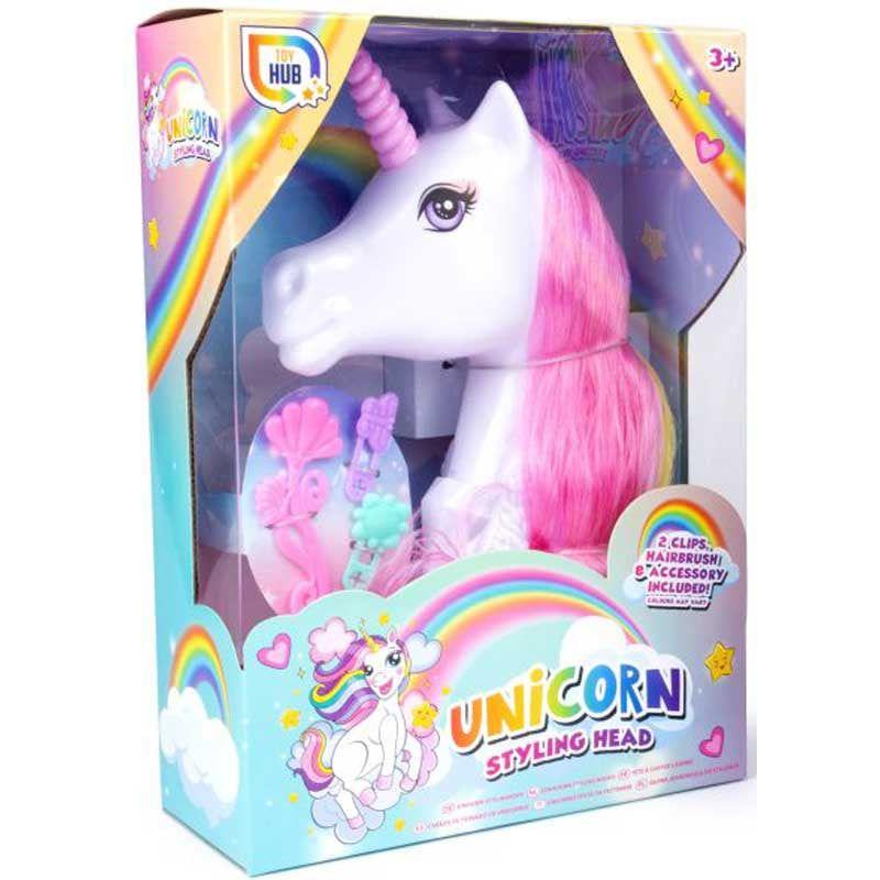 Pibi Unicorn Styling Heads Pack of 1 Assorted Age-3 Years & Above