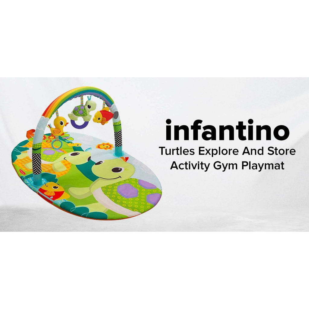 Infantino Explore & Store Activity Gym - Turtles 0M+